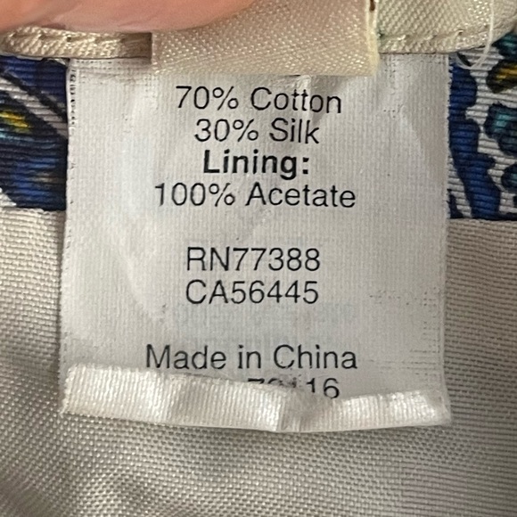 J. Crew Silk Dolores Dress Peacock Paisley - Picture 7 of 12